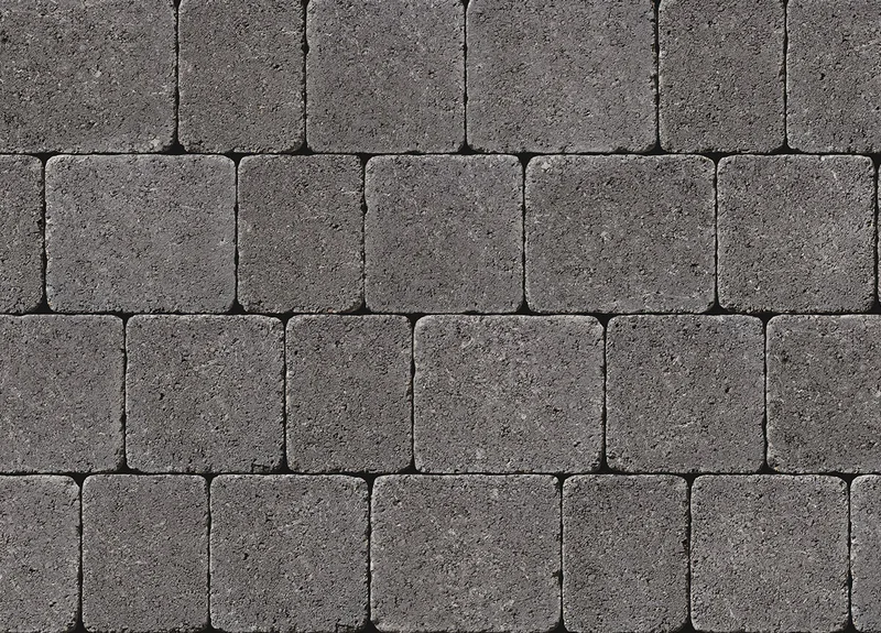 Tobermore Tegula — Charcoal edging sample