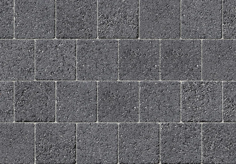 Tobermore Sienna Setts — Graphite edging sample